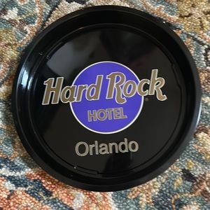 Very Cool. Hard Rock Hotel Tray.  Orlando